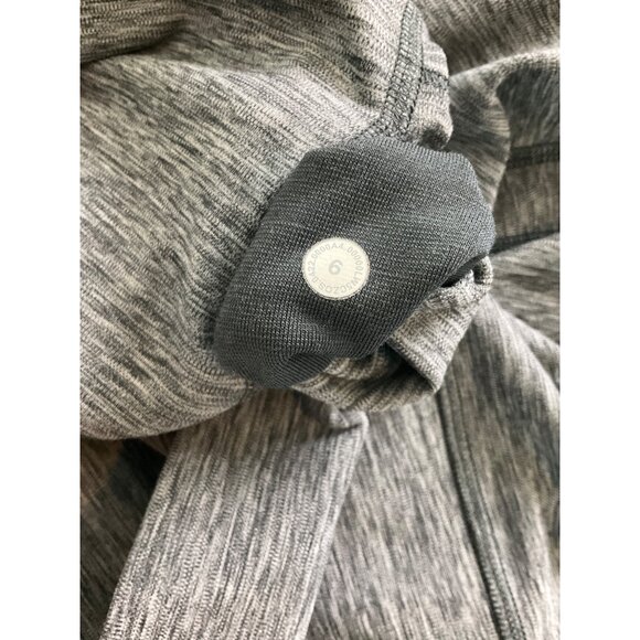 Lululemon Align High-Rise Pant 25" Heathered Core Medium Grey size 6 - Picture 7 of 8